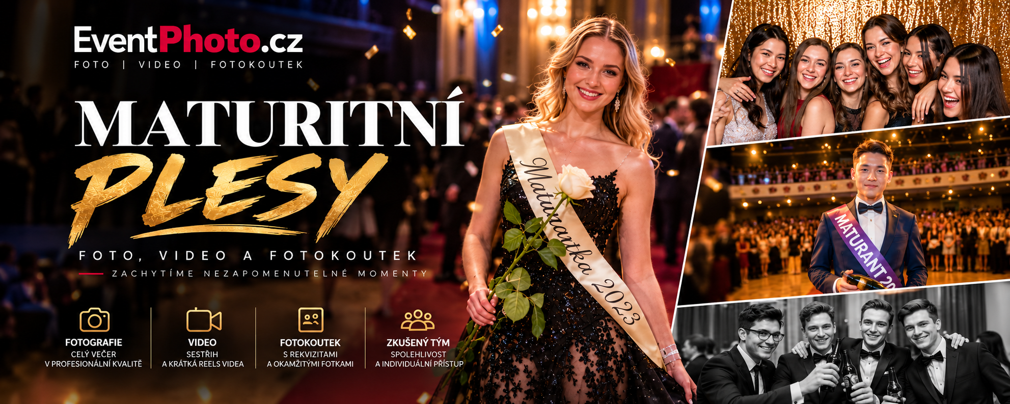Maturitní plesy – EventPhoto.cz